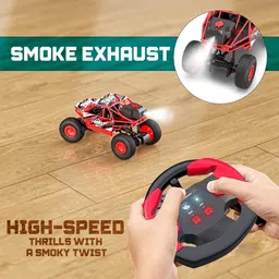 bvm Duster 2WD RC Car Toy for Kids, Rechargeable USB C-Type truck image 5