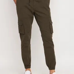 Club York Men Slim Fit Mid-Rise Joggers-image-25