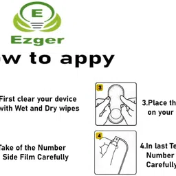 EZGER Back Camera Lens Glass Protector for REALME C21 image 4