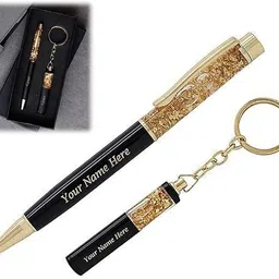 mkhub Personalized Pen & Keychain The Customise pen TO GET NAME WHATSAPP US 8928765925 Ball Pen-picture-42