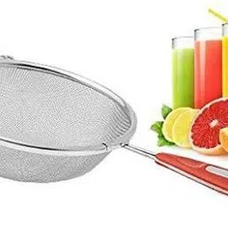 super vessel Stainless Steel Soup, Juice, Milk & Tea Strainer for Kitchen use Soup Strainer Big Size Sieve image 3