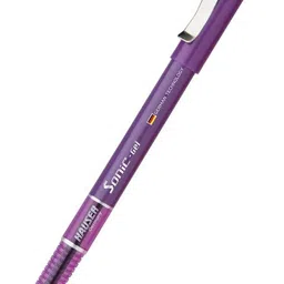 hauser Sonic 0.55 mm Gel Pen With Hard Box Case | Sleek Matte Finish Body, Smart Gel Pen image 3