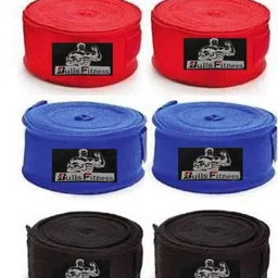 bulls fitness 03 Red, Blue, Black Boxing Hand Wrap (Red, Blue, Black, 108 inch) Boxing Hand Wrap-picture-24