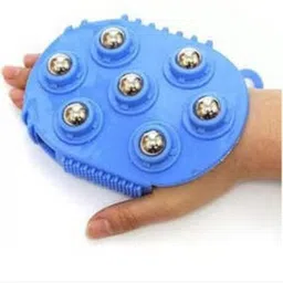 Bella Faccia Stress Reliever | Acupressure 7 Ball Rolling Magnetic Manual 360 Degree Massager, Multicolour Massager-picture-22