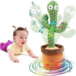 as traders GREEN CACTUS TREE DANCING MUSICAL TOYS FOR KIDS (Green)-picture-10
