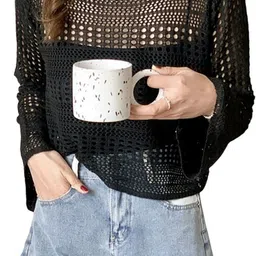 Casual Regular Sleeves Striped Women Black Top-image-16