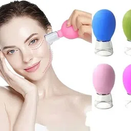 black mirror Facial Cupping Set Silicone Vacuum Suction Massage Therapy-picture-18