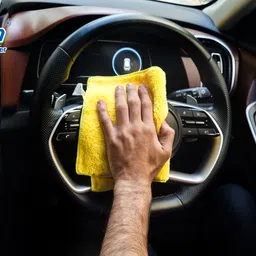 softspun Microfiber Vehicle Washing Cloth image 5