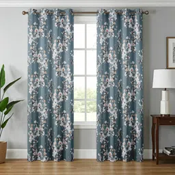 arick home 153 cm (5 ft) Polyester Blackout Window Curtain (Pack Of 2)-picture-32