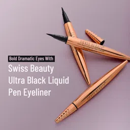 swiss beauty Ultra Black Liquid Pen Eyeliner 0.8 ml image 2