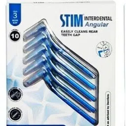 stim Interdental Angular ISO 3 | Easy Cleaning Between Teeth | For Wide Gaps Soft Toothbrush-picture-20
