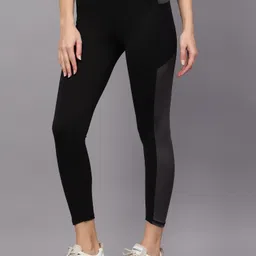 cosvos Solid Women Black Tights-picture-25