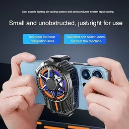 ANRENTOS SL01 Phone Cooling Fan Magnetic Phone Gamers Gaming Mobile Ergonomic Cooling Ergonomic Cooling Pad with Adjustable Height image 3