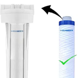 meetos Pre Filter 9 inch PP Yarn Wound Filter (120 Grams) Threaded Candle Cartridge Wound Filter Cartridge image 4