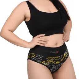 cymrite Pack of 3 Women Hipster Multicolor Panty image 5