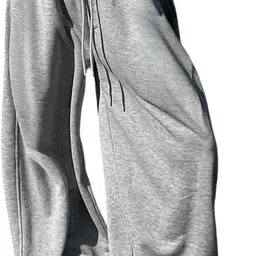 dockstreet Women Solid Grey Track Pants image 3