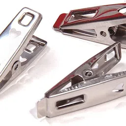 honbon Rust Proof Steel Clothespins/Hanging Pins/Clothes Pegs/Kapde Wali Chimti Stainless Steel Cloth Clips image 5