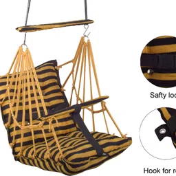 toytoria Baby swing for kids jhula jhoola bouncer jula unjal julna 1-6 Year Oonjal cradle Swings image 3