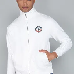 u.s. polo assn. Men Full Sleeve Solid Sweatshirt image 1