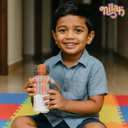 the good doll Nilah's Thatha in Multi-colour Shirt image 4