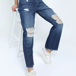 tokyo talkies Women Regular Mid Rise Blue Jeans image 1