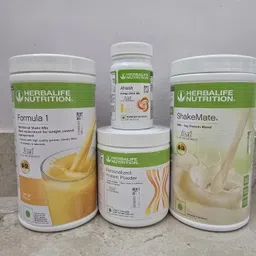 herbalife WEIGHT LOSS COMBO F-1 MANGO SHAKE,PROTEIN 200GM,AFRESH LEMON OR SHAKEMATE (MANGO ,LEMON) Powder-picture-26