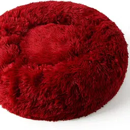 zexsazone Round donut pet bed Polyester Fibre Animals Sleeping Pillow Pack of 1-picture-10