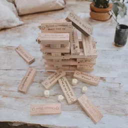 yiqelu Game for Couple, Adult Super Naughty Block Tower RolePlaying Game Board Game Accessories-picture-28