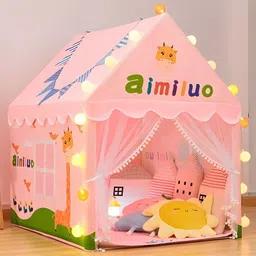 Girl's and Boy's Extremely Light Weight Play theme Tent House for Kids giraffe-image-84