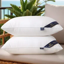 ciezar Microfibre Sleeping Pillow Pack of 2 Solid-picture-13