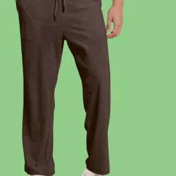 nivedanm Men Solid Brown Track Pants-picture-19
