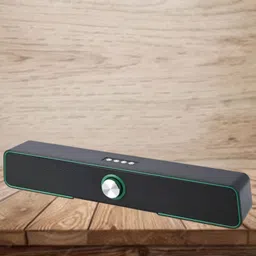 GUGGU Bluetooth Soundbar Speaker with Dynamic Bass, for All SmartPhone/TV/Laptop V61 20 W Bluetooth Laptop/Desktop Speaker-picture-29