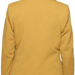 aayat Women Solid Single Breasted Casual Blazer image 2