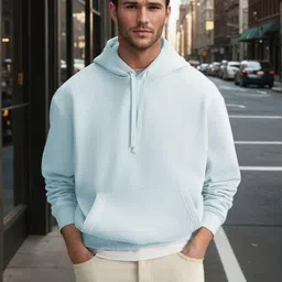 kotty Men Full Sleeve Solid Hooded Sweatshirt-picture-18