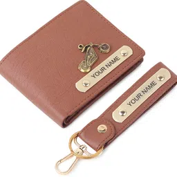 monistry Men Casual, Ethnic, Evening/Party, Travel, Trendy Tan Artificial Leather Wallet-picture-14