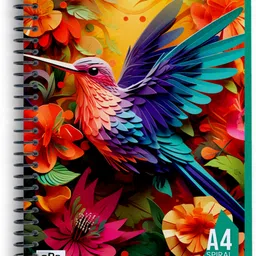 nrp VIDYAVEER Spiral A4 Notebook Single Line 260 Pages-picture-43