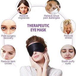 krurotza eye mask for sleeping men women with cooling gel for night deep sleep image 3