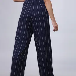 tokyo talkies Women Regular Fit Multicolor Viscose Rayon Trousers image 2