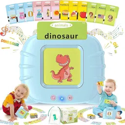 netigems Talking Flash Card Reader Toys For Kids, 224 Words Learning Baby Toys For Kids |-picture-16