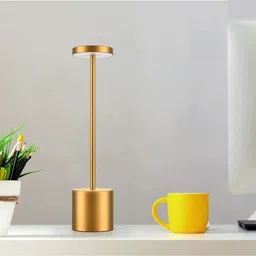 qawachh Cordless Table Lamp Metal USB Rechargeable 3-Levels Bright Night Light Desk Lamp Table Lamp-picture-26