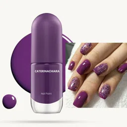 High Shine Quick Dry Non Toxic Professional Nail Polish Purple-image-36
