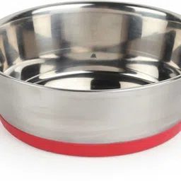 Stainless Steel Heavy Duty Dog Bowl with Anti-Skid Rubber Base | Pet Food Bowl Stainless Steel Pet Bowl-image-43
