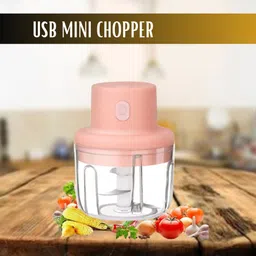 frony Chopper (Electric Rechargeable Chopper) for Kitchen Vegetable Garlic Onion A85 Electric Vegetable & Fruit Chopper-picture-12