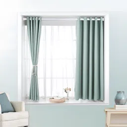 fitxcel White Curtain Rods Metal image 5