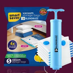 blend buzz Space Saver Vacuum 56 Bags For Clothes Bedding And Travel Travel Storage Vacuum Bags-picture-22