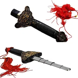 rainbowstore Folding talwar Sword Toy for Kids Adults from 8 inches to 32 inches go Long image 5