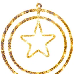 fizzytech 118 LEDs 1 m Yellow Flickering Star Rice Lights-picture-24