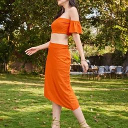 purvaja Top Skirt Co-ords Set image 3