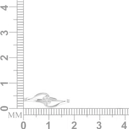 avsar Kishori 14kt Cubic Zirconia White Gold ring image 5