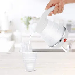 astound Foldable Electric Kettle Silicone Collapsible Tea Kettle with Dual Voltage Electric Kettle-picture-13